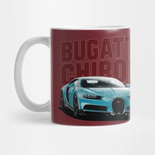 Bugatti Chiron Vintage Car Mug